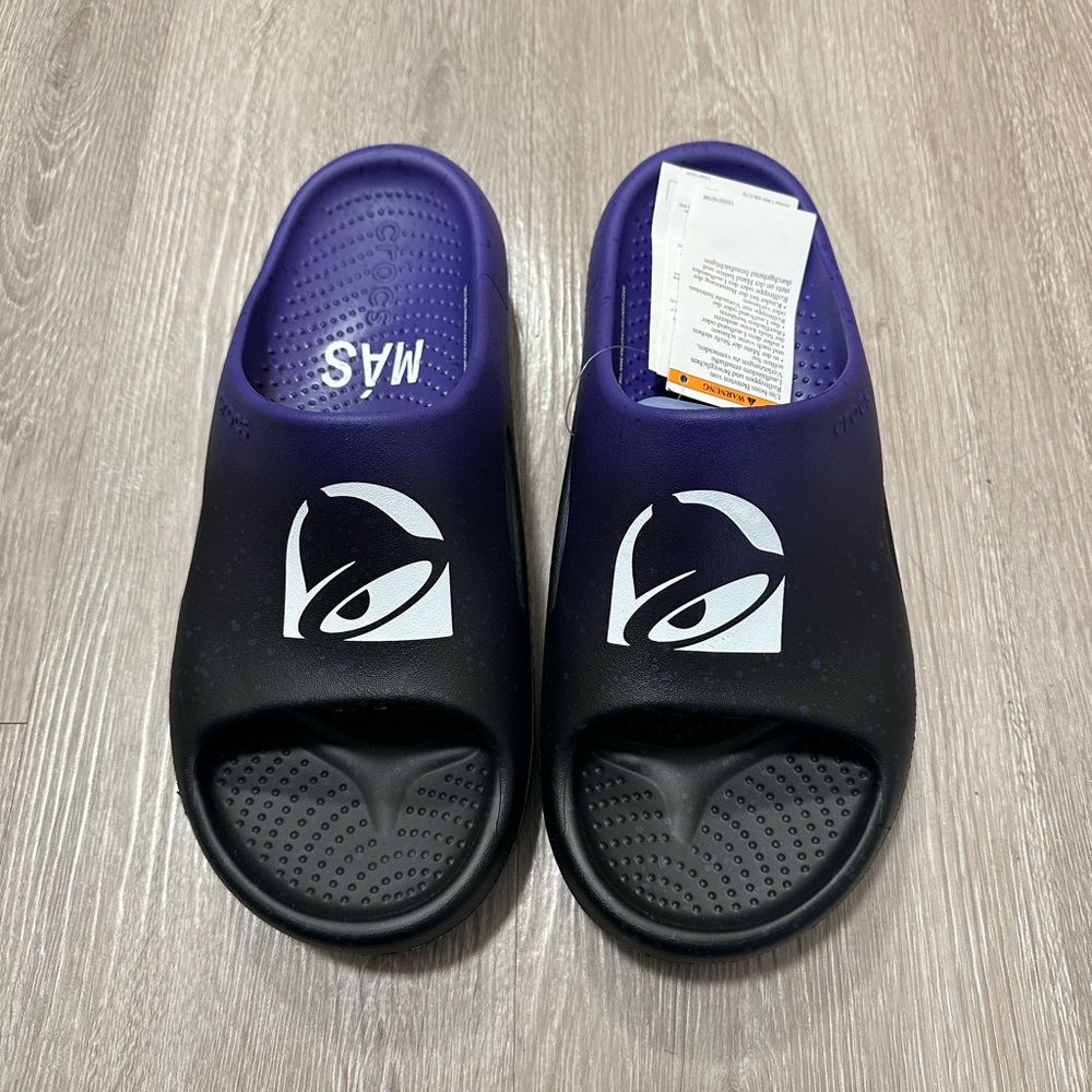 CROCS Taco Bell Collab
